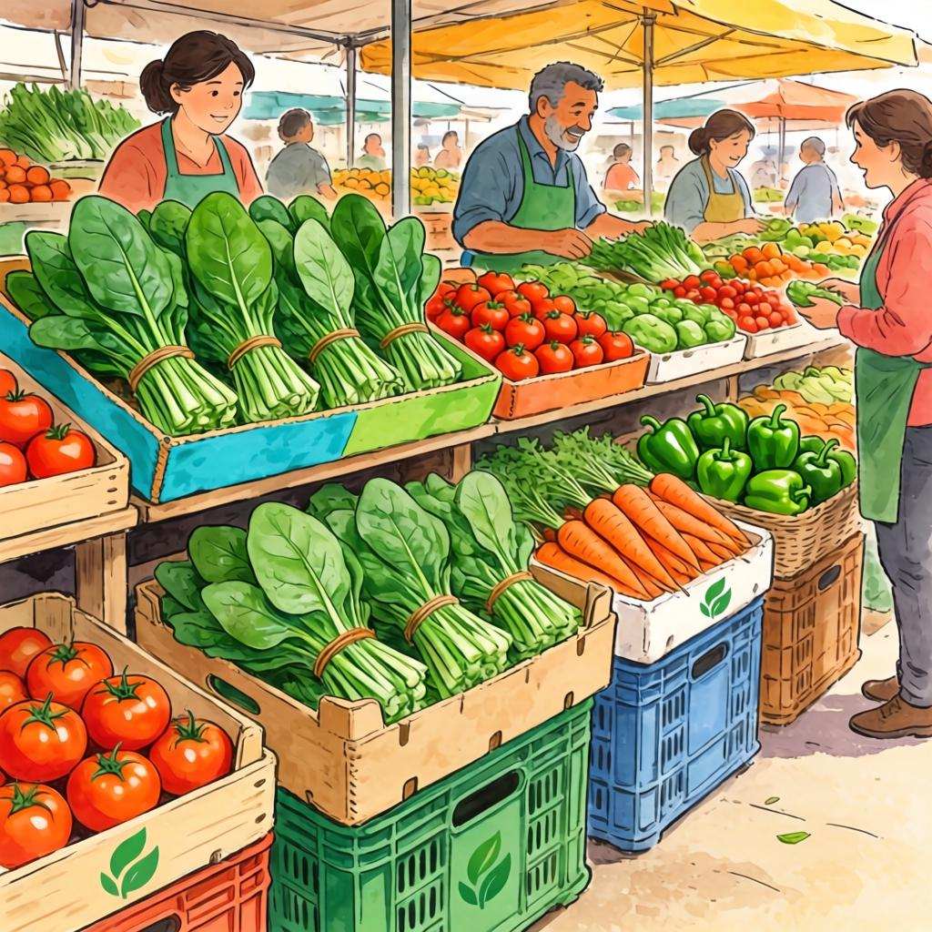 如何在激烈的菠菜种植市场中实现差异化竞争(图1)